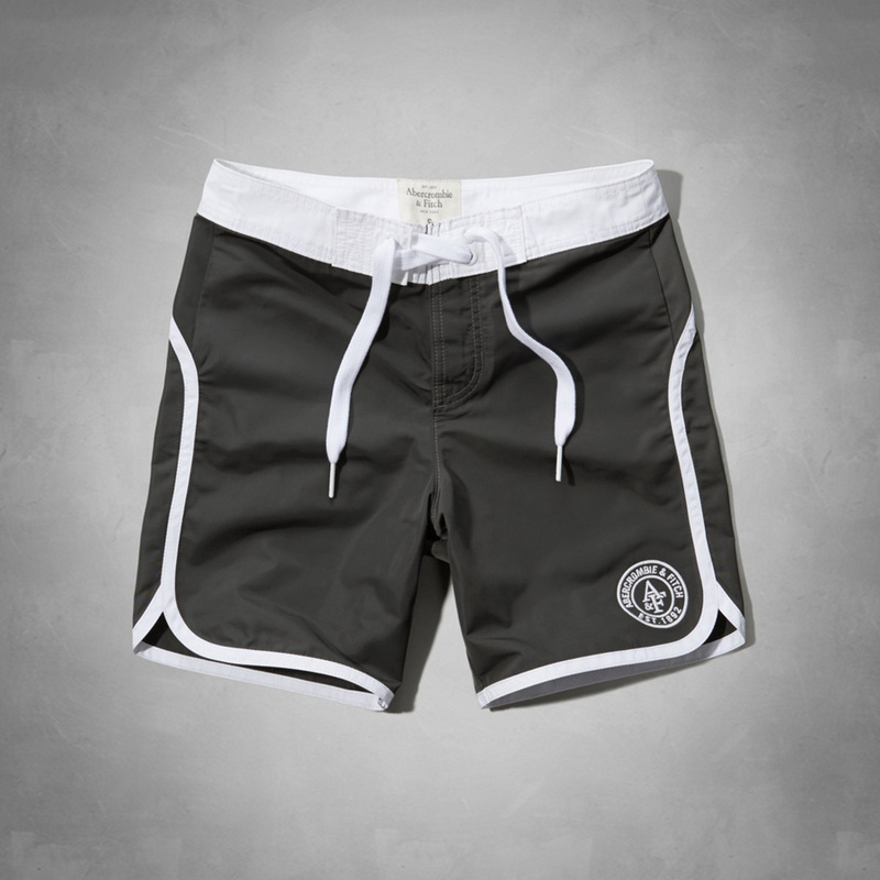 Abercrombie Fitch Hombres Prep Encajar Nado Patalón Corto AF7624